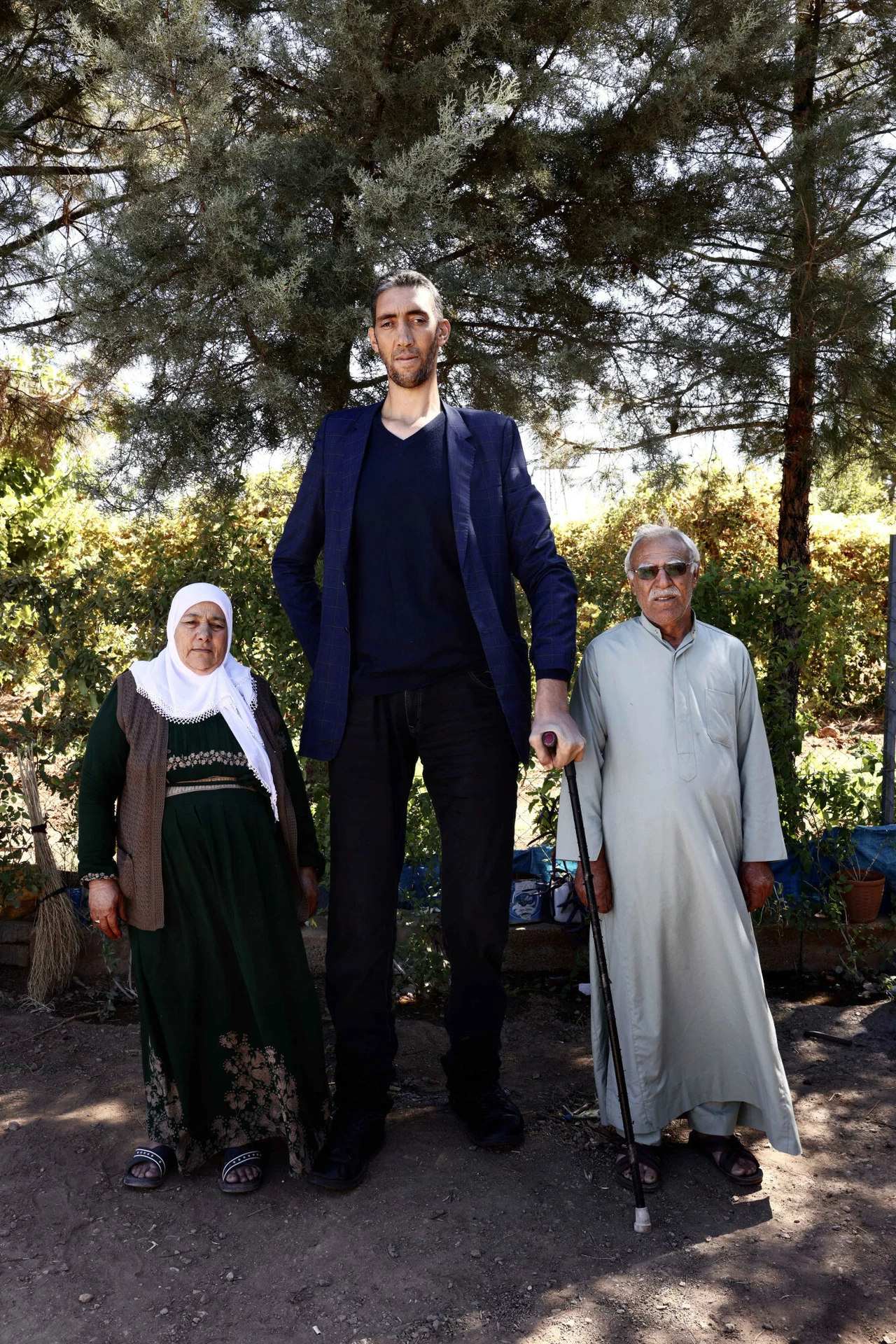 Sultan Kosen ze swoimi rodzicami Sultan Kosen ze swoimi rodzicami