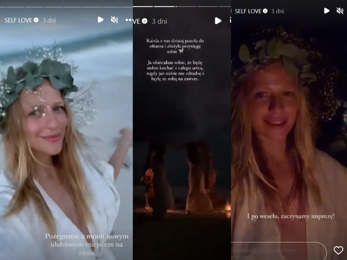 Jessica Mercedes wzięła ślub z samą sobą. Tak to tłumaczy!