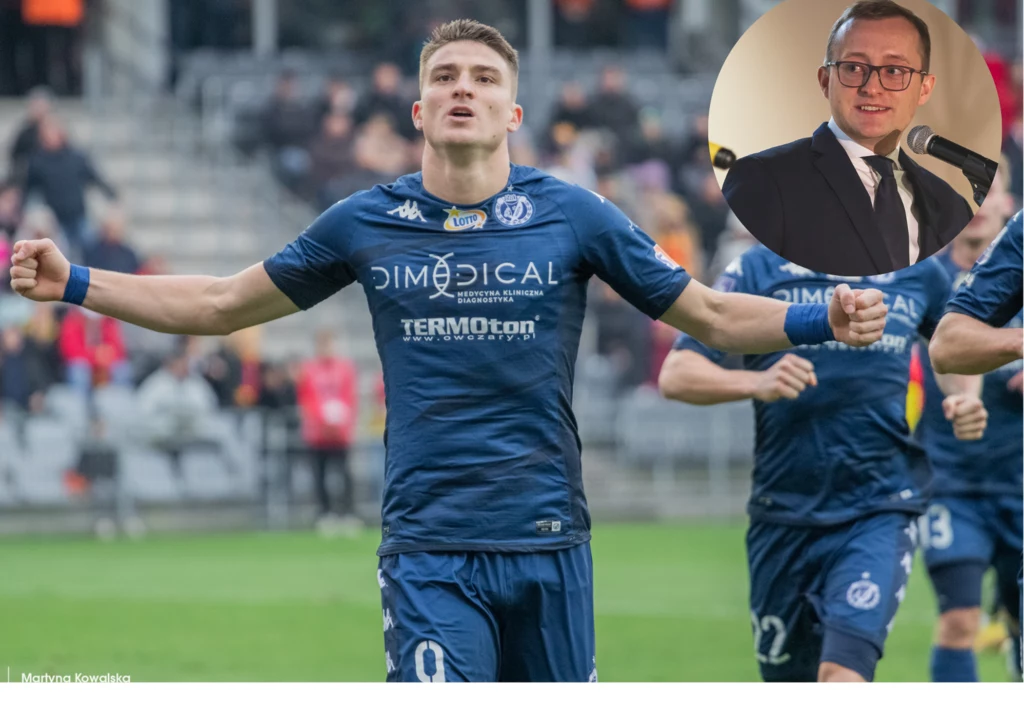 Prezes Matuesz Dróżdż wierzy w kolejne zwyciestwa Widzewa Prezes Matuesz Dróżdż wierzy w kolejne zwyciestwa Widzewa