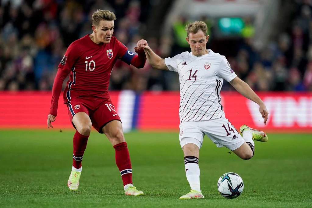 Andrejs Ciganiks jest reprezentantem Łotwy Andrejs Ciganiks jest reprezentantem Łotwy