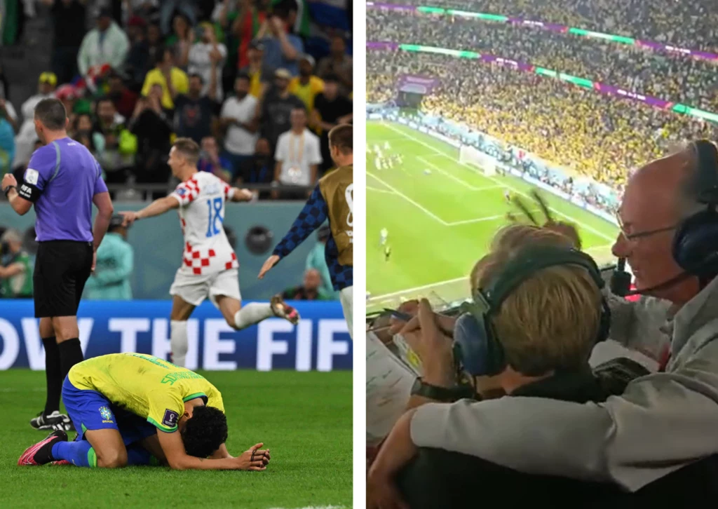 Dariusz Szpakowski w bardzo emocjonalny sposób skomentował awans Chorwatów do półfinału mistrzostw świata Dariusz Szpakowski w bardzo emocjonalny sposób skomentował awans Chorwatów do półfinału mistrzostw świata