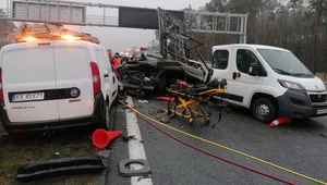 Tragiczny wypadek na autostradzie A4 pod Opolem. Są zabici i ranni