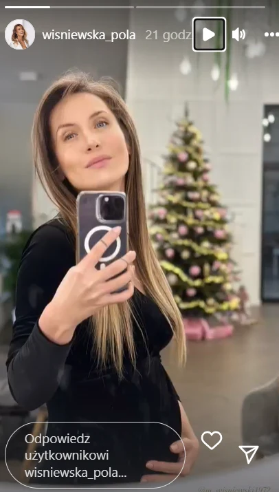 Pola Wiśniewska w ciązy Pola Wiśniewska w ciązy