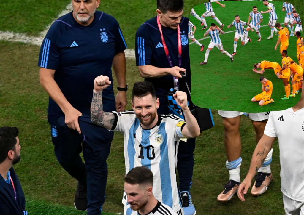Argentyńczycy nie oszczędzili Holendrów i bardzo ostentacyjnie świętowali awans do półfinału mistrzostw świata Argentyńczycy nie oszczędzili Holendrów i bardzo ostentacyjnie świętowali awans do półfinału mistrzostw świata