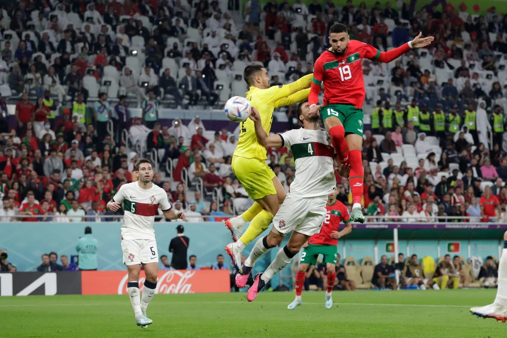 Youssuf En Nesyri zdobył bramkę pod koniec pierwszej połowy Youssuf En Nesyri zdobył bramkę pod koniec pierwszej połowy