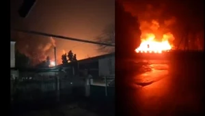 Ogień w rosyjskich koszarach. Na miejscu miało być kilkuset rosyjskich żołnierzy