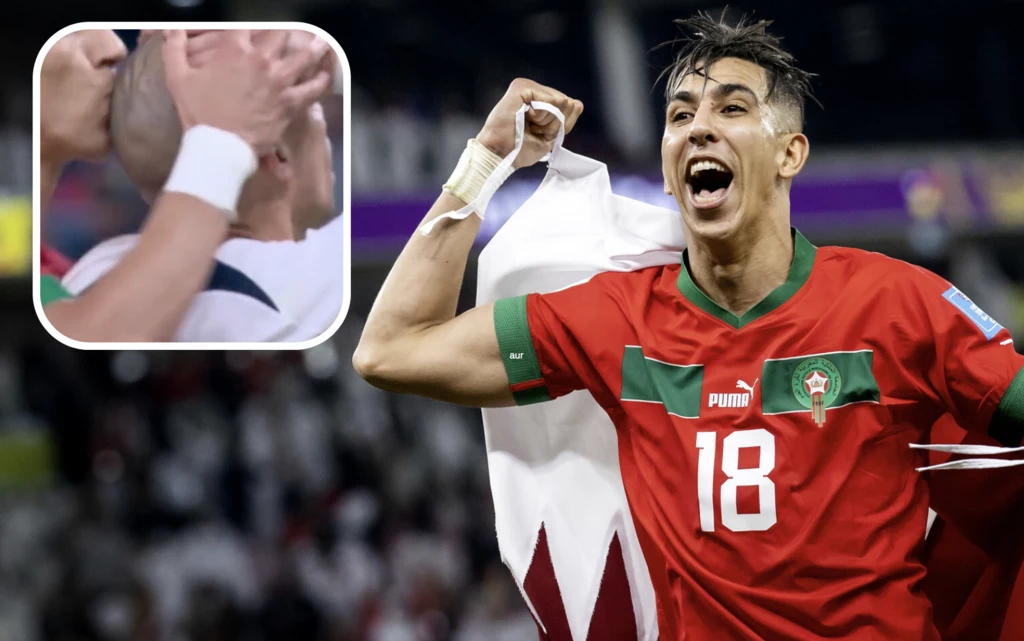 Jawad El Yamiq pocałował w głowę Portugalczyka Pepe