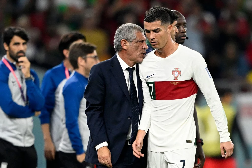 Fernando Santos (z lewej) i Cristiano Ronaldo Fernando Santos (z lewej) i Cristiano Ronaldo