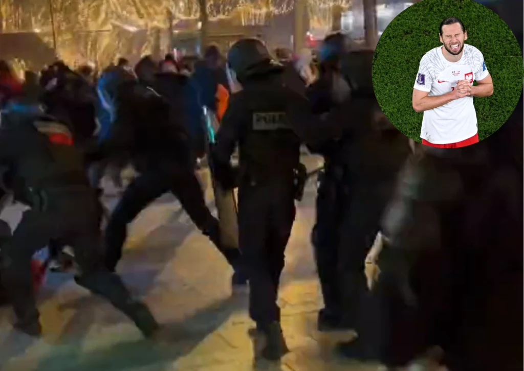 W Paryżu doszło do zamieszkach, po zwycięstwie Maroka. Sytuację skomentował Grzegorz Krychowiak