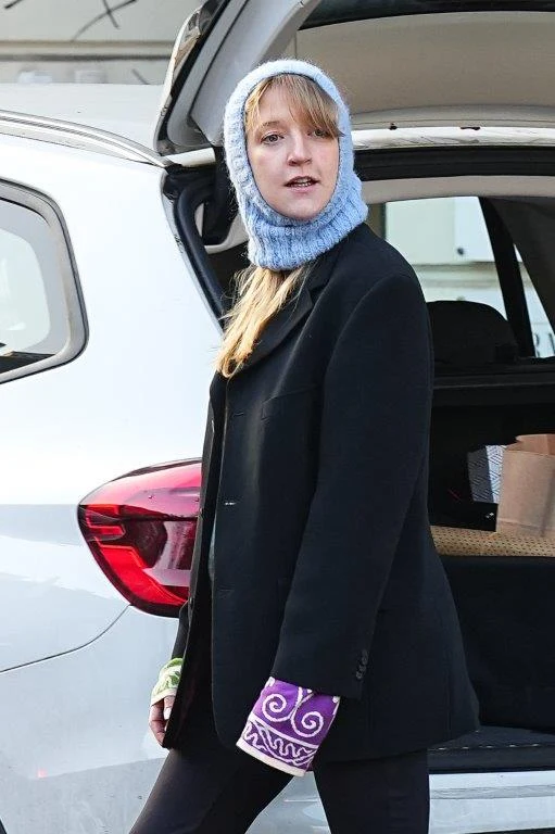 Lara Gessler mimo choroby wyszła z domu Lara Gessler mimo choroby wyszła z domu