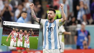 Lionel Messi na mundialu w Katarze