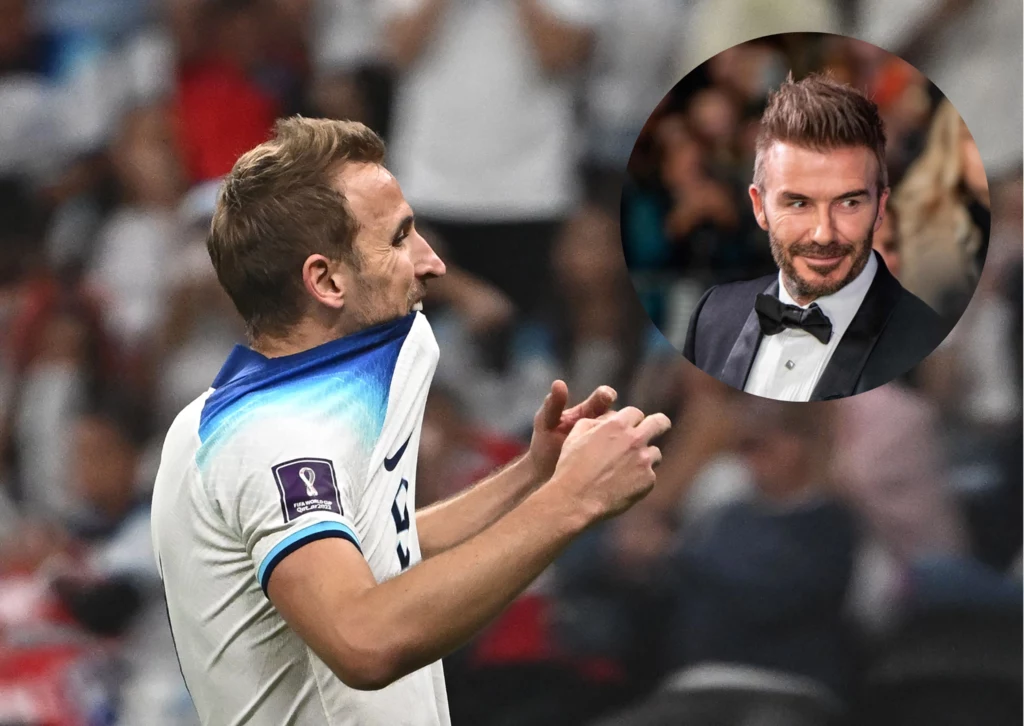 Harry Kane i David Beckham Harry Kane i David Beckham