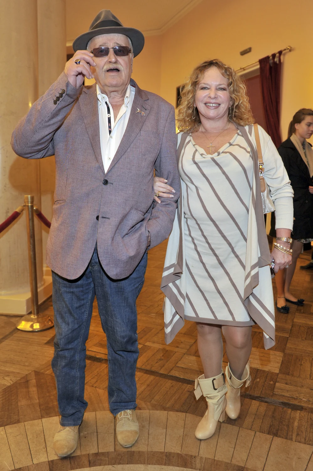 Jan Nowicki i Małgorzata Potocka Jan Nowicki i Małgorzata Potocka