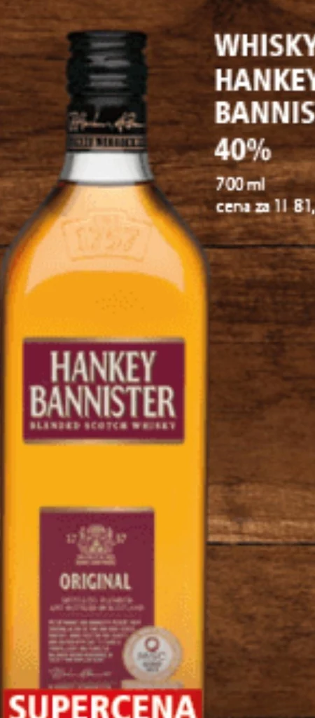 Hankey Bannister Blended Scotch Whisky 0,7 l