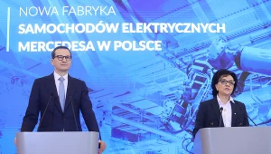 Spotkanie premiera Mateusza Morawieckiego z przedstawicielami Mercedes-Benz Group AG.
