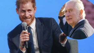 Książę Harry i jego ojciec król Karol III.