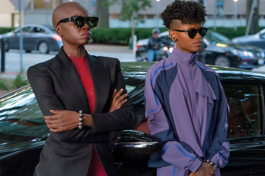 Kadr z filmu "Czarna Pantera: Wakanda w moim sercu" Kadr z filmu "Czarna Pantera: Wakanda w moim sercu"