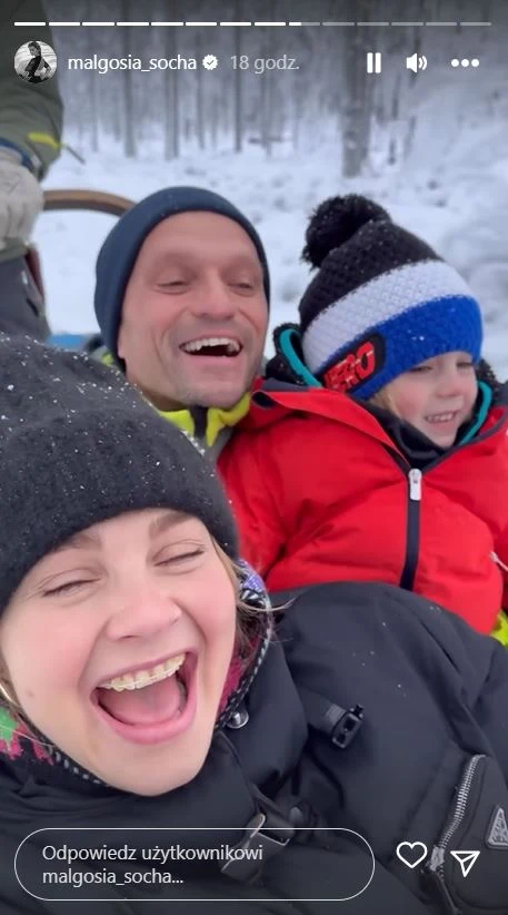 Socha z rodziną u Świętego Mikołaja