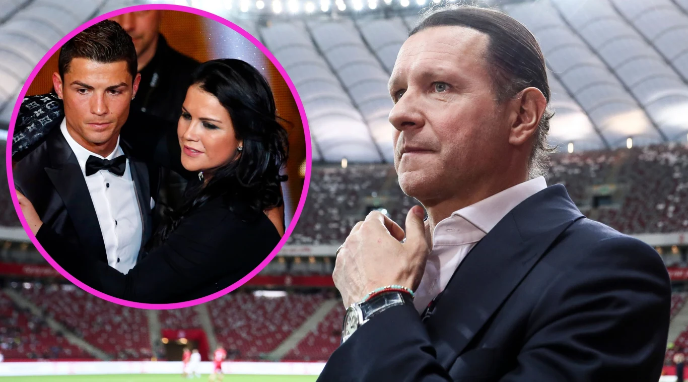 Cristiano Ronaldo, Katia Aveiro, Radosław Majdan Cristiano Ronaldo, Katia Aveiro, Radosław Majdan