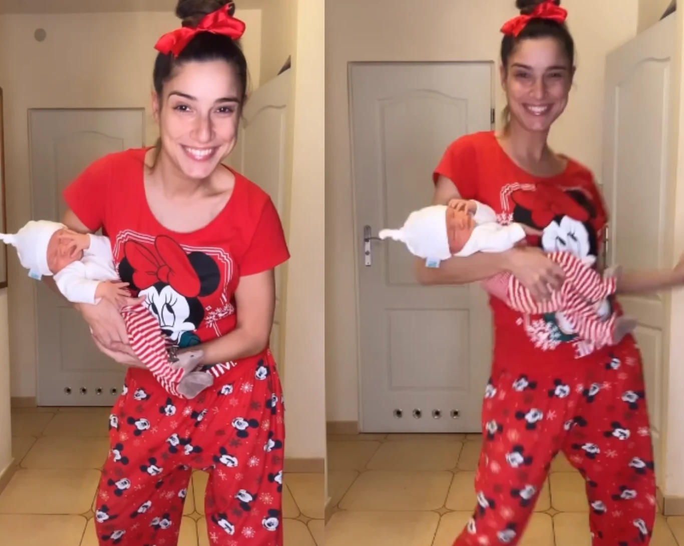 Lenka Klimet skrytykowana przez fanów za taniec z małym dzieckiem Lenka Klimet skrytykowana przez fanów za taniec z małym dzieckiem