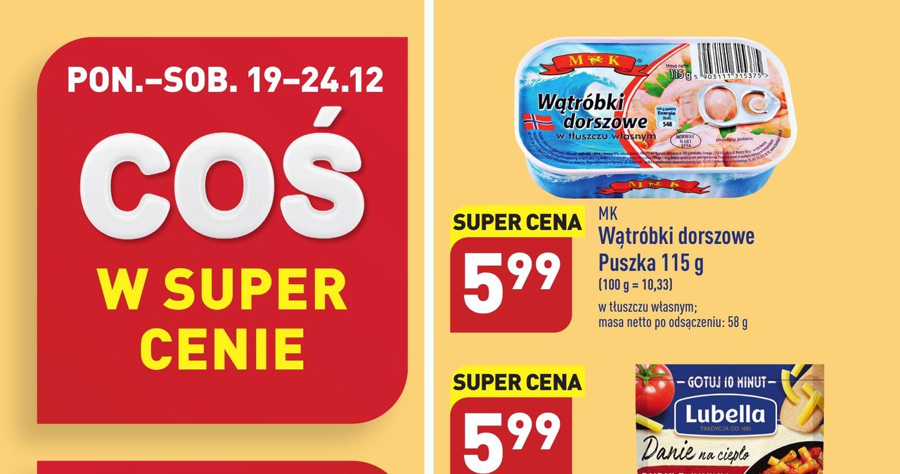 Aldi Gazetka Promocyjna - Oferty, Rabaty, Kupony [19.12 Do 24.12.2022 ...