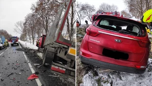 Wskutek tragicznego wypadku zginęły trzy osoby - dwie dorosłe i jedno dziecko