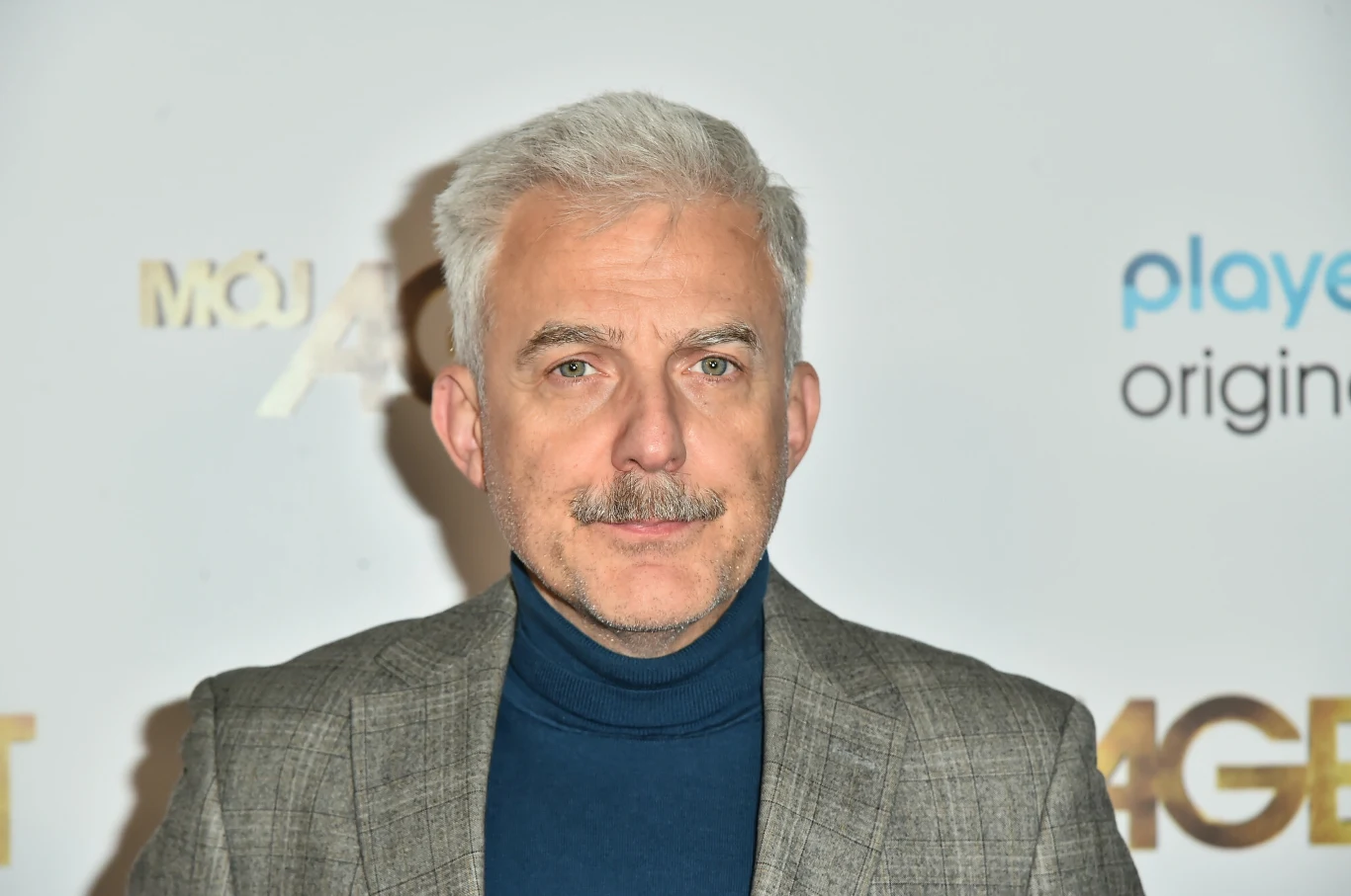 Hubert Urbański, Marcin Prokop, Grażyna Szapołowska, Magdalena Cielecka na premierze "Mojego agenta"