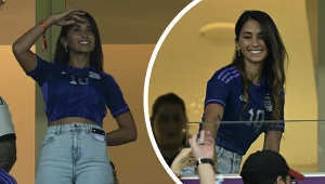 To ona przyniosła szczęście Argentynie. Żona Messiego znów skradła show
