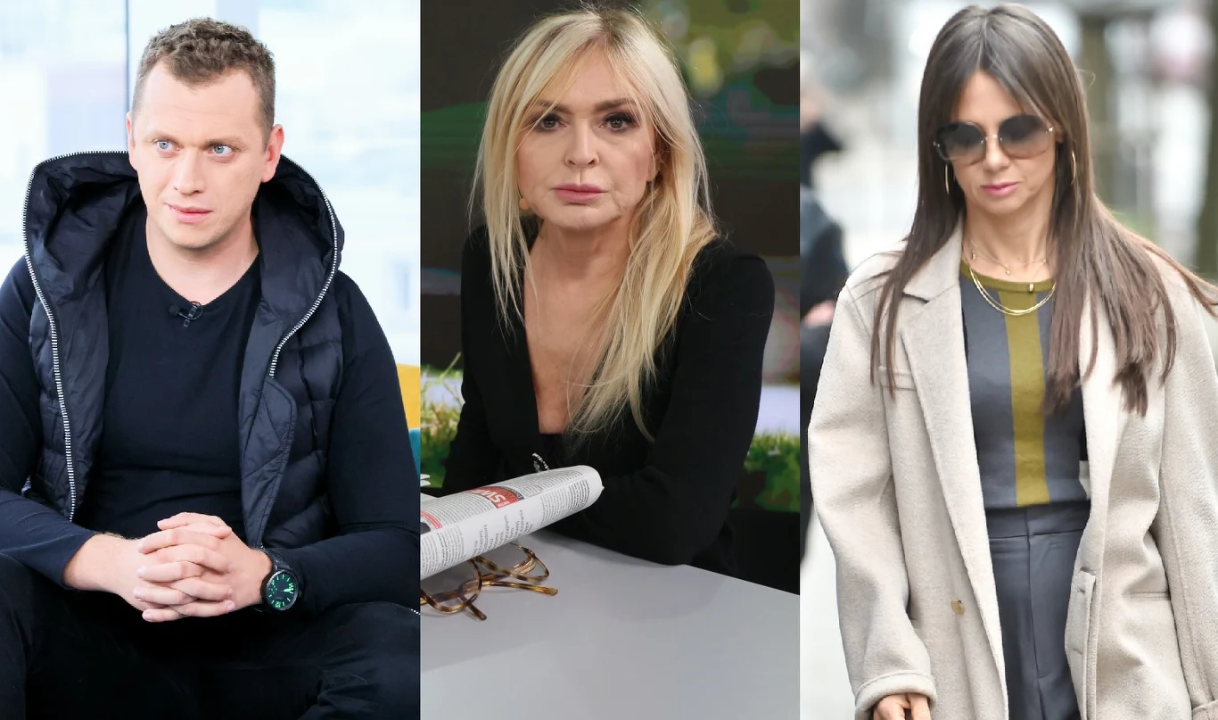 Wojciech Bojanowski, Monika Olejnik i Kinga Rusin Wojciech Bojanowski, Monika Olejnik i Kinga Rusin