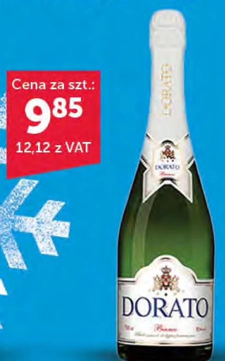 Dorato Rosso Wino czerwone słodkie musujące polskie 750 ml