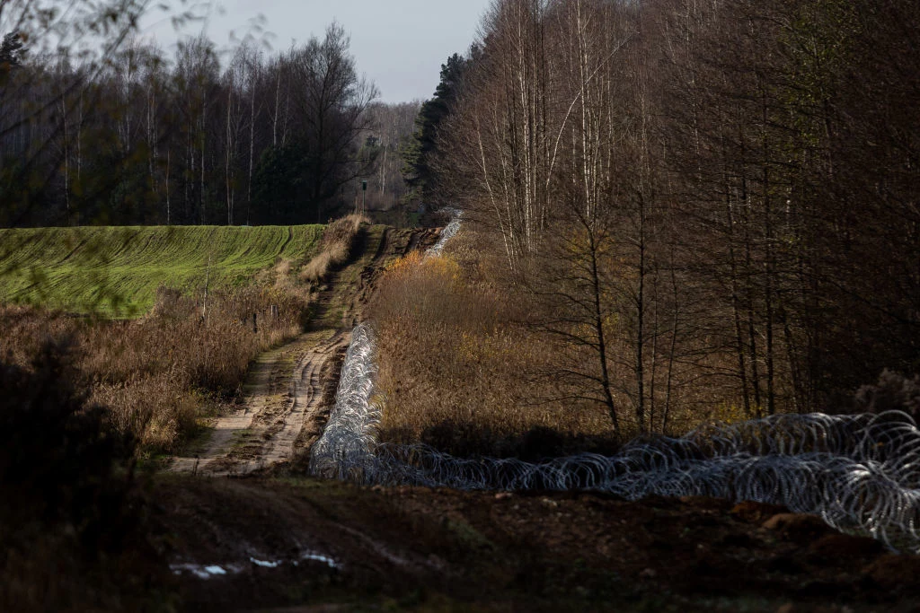 Drut pojawił się w puszczy w listopadzie 2021 r.