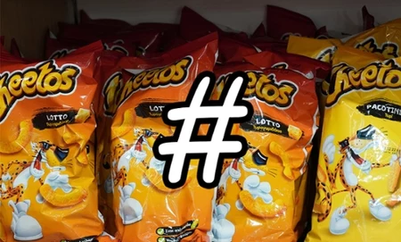 Chrupki w kształcie hashtagu w limitowanej edycji