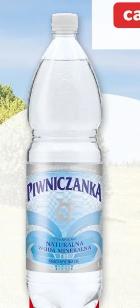 Piwniczanka Naturalna woda mineralna niskonasycona CO₂ 1,5 l