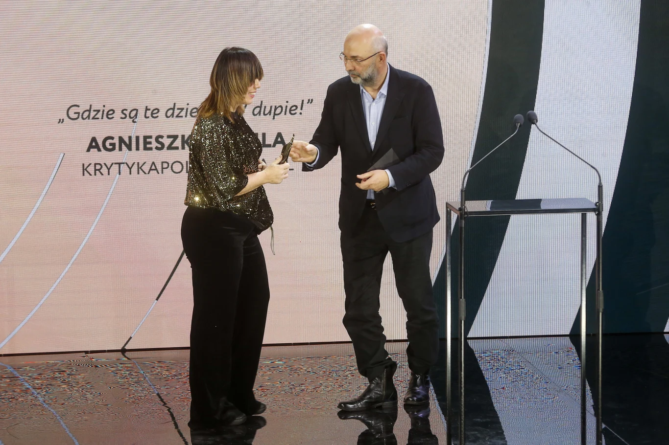 Agnieszka Szpila odrzuciła nagrodę Grand Press