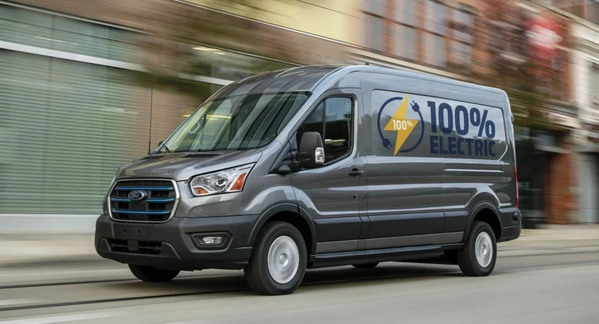 Elektryczny Ford E-Transit