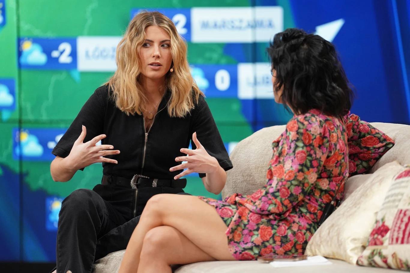  Pytanie na Sniadanie n/z Aleksandra Grysz, Katarzyna Cichopek