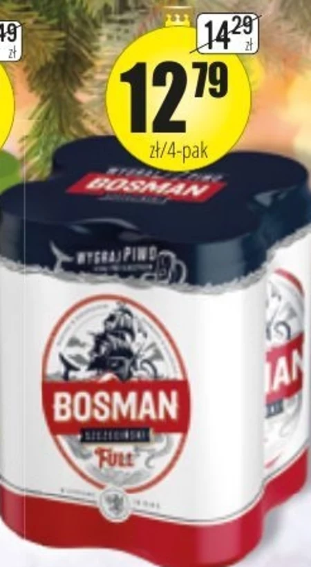 Bosman Szczeciński Full Piwo jasne 4 x 500 ml