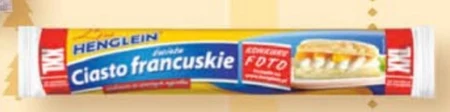 Henglein Świeże ciasto francuskie XXL 375 g
