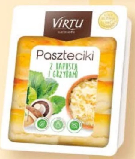 Virtu Paszteciki z kapustą i grzybami 250 g