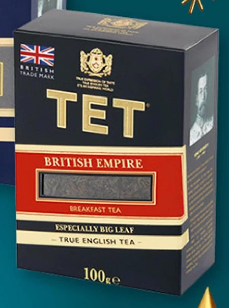 TET British Empire Breakfast Tea Herbata czarna liściasta 100 g