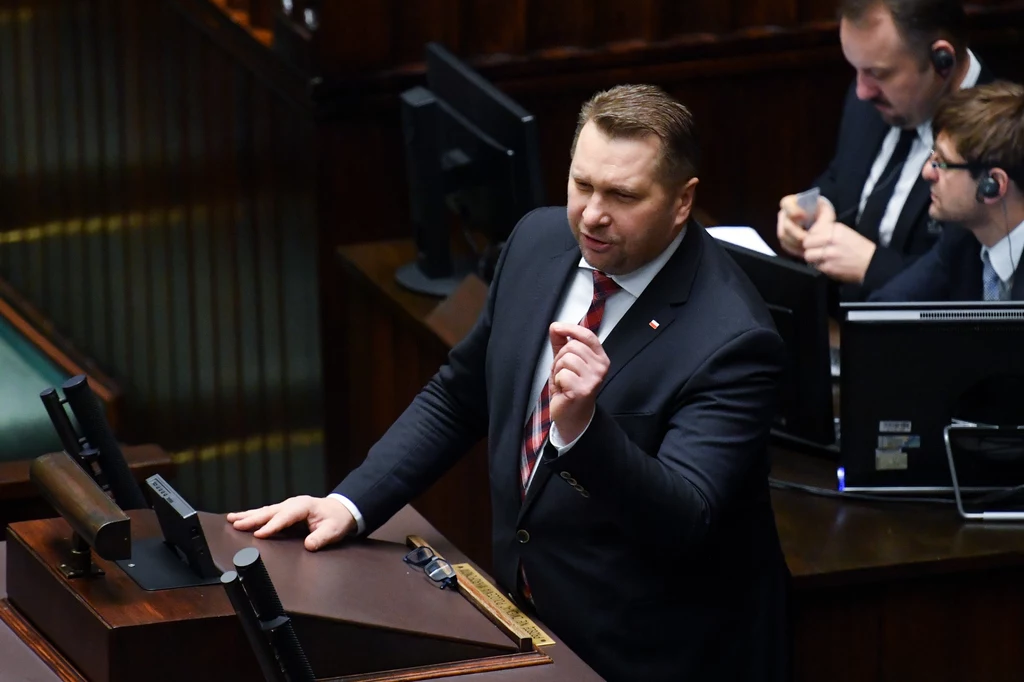 Przemysław Czarnek w Sejmie Przemysław Czarnek w Sejmie