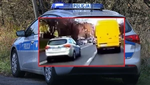 Policjant wyprzedzał na przejściu dla pieszych. Zgadnijcie, jaką dostał "karę"