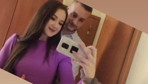 Zuzanna i Konrad z dziewiątej edycji "Rolnik szuka żony" (screen z Twittera)