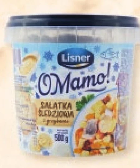 Lisner O Mamo! Sałatka śledziowa z grzybami 500 g