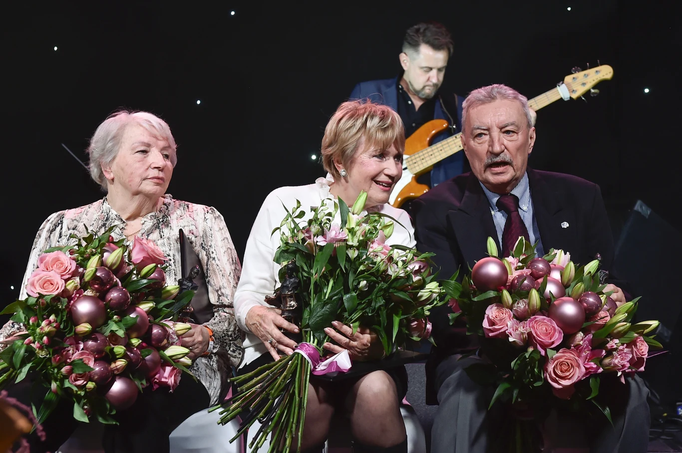 Gala Rozdania Nagród Stowarzyszenia Filmowców Polskich: Anna Adamek, Irena Strzałkowska, Andrzej Haliński Gala Rozdania Nagród Stowarzyszenia Filmowców Polskich: Anna Adamek, Irena Strzałkowska, Andrzej Haliński