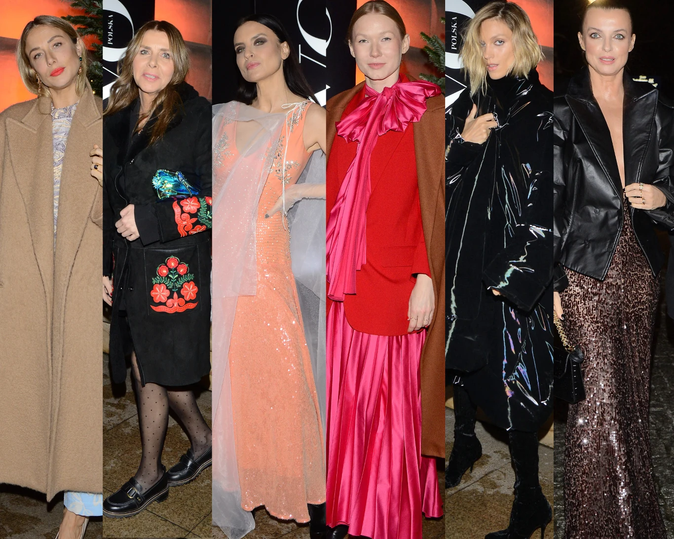 Gwiazdy na imprezie świątecznej Vogue'a