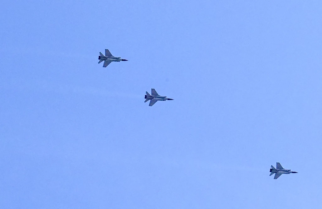 Samoloty MiG-31K, zdj. ilustracyjne Samoloty MiG-31K, zdj. ilustracyjne