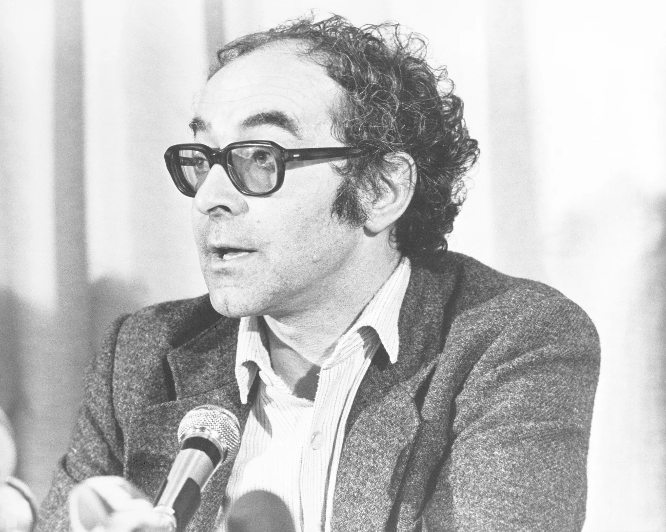 Jean-Luc Godard, 1970 r. Jean-Luc Godard, 1970 r.