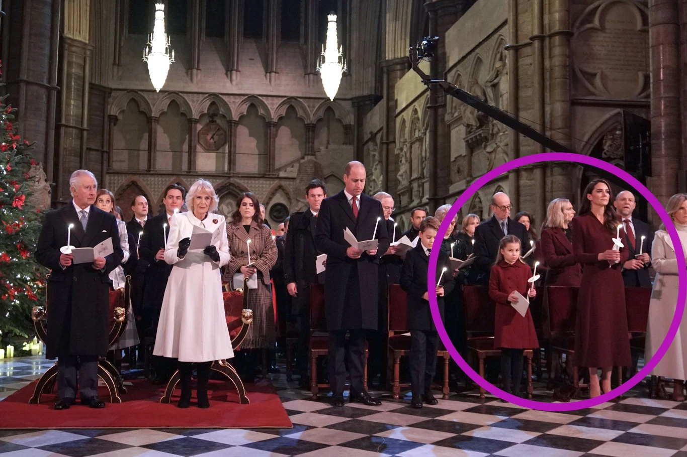Rodzina królewska w Westminsterze 16.12.2022 Rodzina królewska w Westminsterze 16.12.2022