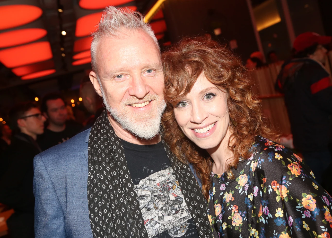 Lider Spin Doctors Chris Barron z żoną Lindsay Nicole Chambers Lider Spin Doctors Chris Barron z żoną Lindsay Nicole Chambers